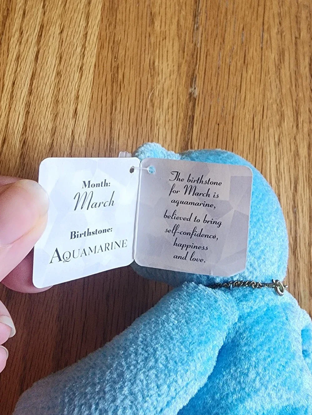 NWT Russ Berrie & Co. March Bears of the Month Handmade Birthday Stuffed Animal
